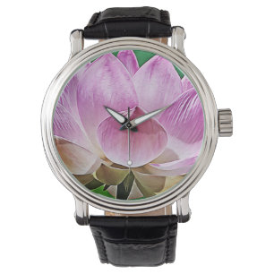 Montre Fleur de lotus