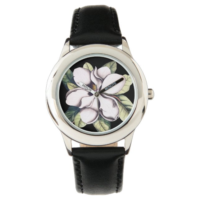 Montre Fleur de Magnolia (devant)