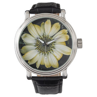 Montre Fleur de miel Jaune