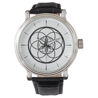 montre fleur de vie