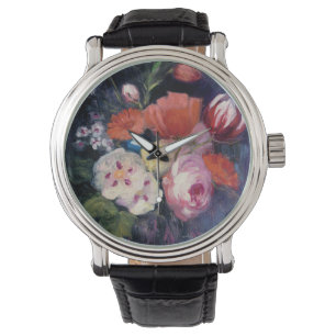 Montre Fleur fraîche de ressort de coupe