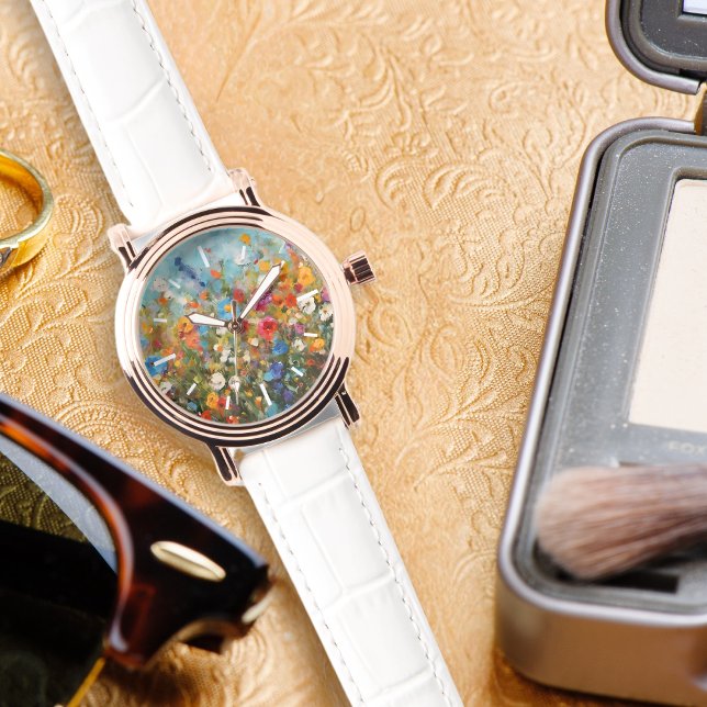 Montre Fleur sauvage coloré (Créateur téléchargé)