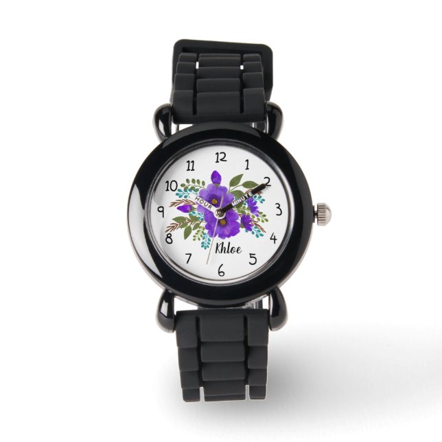 Montre Fleurs (Recto)