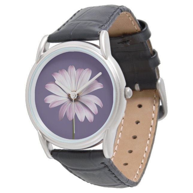 Montre Fleurs | Blancs et marguerites (Incliné)