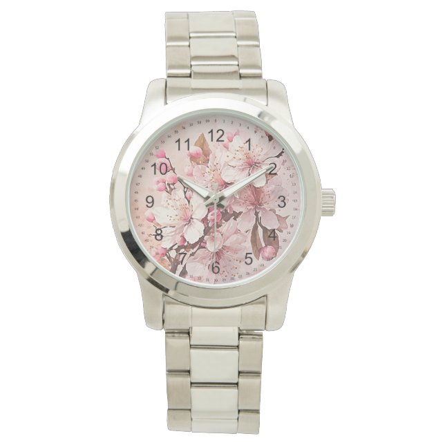 Montre Fleurs Cherry Blossom Dames (devant)