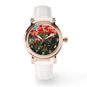 Montre Fleurs de bouffées : Arbre à fleurs d'Eucalyptus o