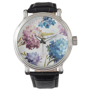 Montre Fleurs de printemps colorées