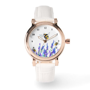 Montre Fleurs et surveillance des abeilles