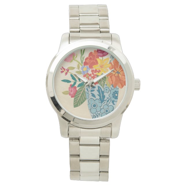 Montre Fleurs printanières I (devant)