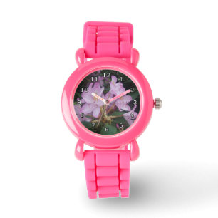 Montre Fleurs roses
