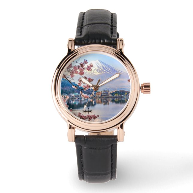 Montre Fleurs | Spring Cherry Blossoms Japon (Recto)