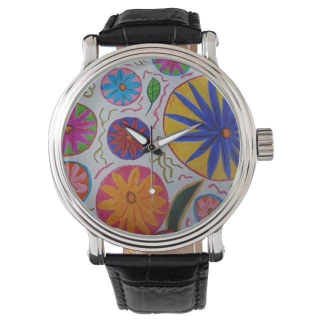 Montre Floral moderne (devant)