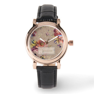 Montre Floral rustique vintage