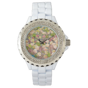 Montre Floral White Watch (Beauté)