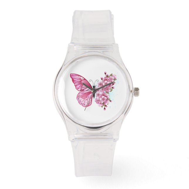 Montre Flower Butterfly (Recto)
