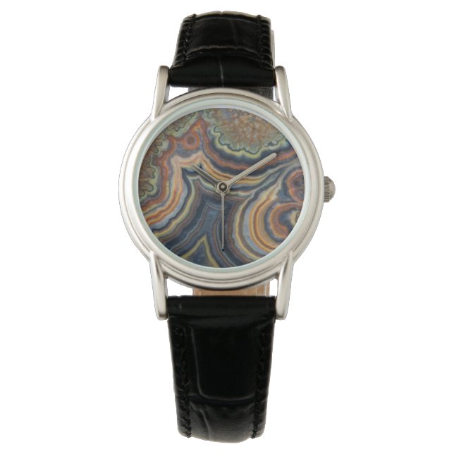Montre Flowering tube onyx (devant)