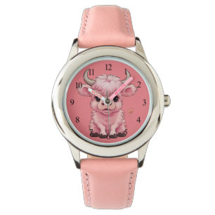 Montre Fluffy Rose Highlands Scottish Cow