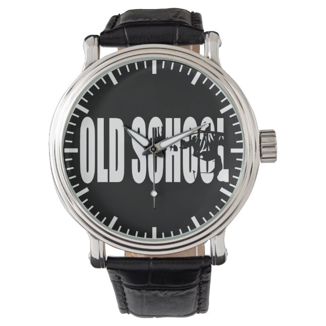 Montre Force de l'ancienne école (Motivation de la constr (devant)