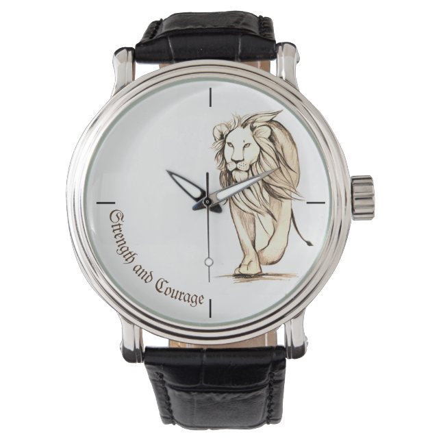 Montre Force et courage (devant)