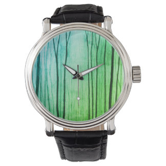 Montre Forêt d'hiver