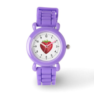 Montre fraise