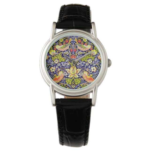 Montre Fraise Thief Oiseaux William Morris (devant)
