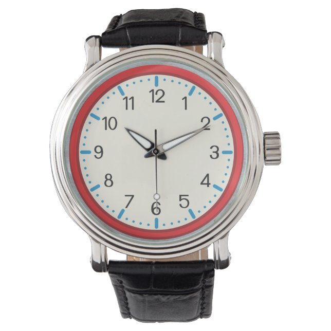 Montre Frame rouge cool Frosty (devant)