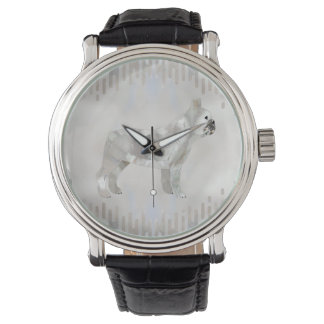 Montre Français Bulldog - Française silhouette perle