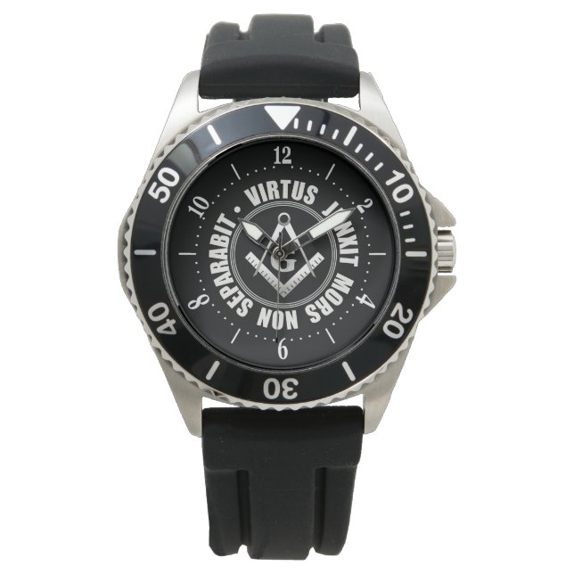 Montre Freemasonry symbol wrist watch (devant)