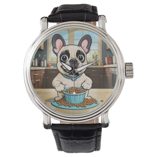 Montre French Bull Dog Watch (devant)