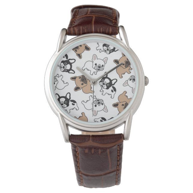 Montre French Bulldog, Accessoires Français (devant)