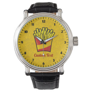 Montre French Fries Wrist Watch