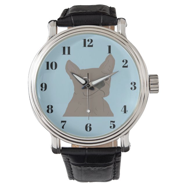 Montre Frenchie, (devant)