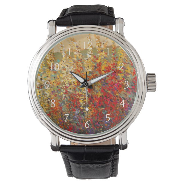 Montre Fresque du jardin lumineux des Fleurs sauvages du  (devant)
