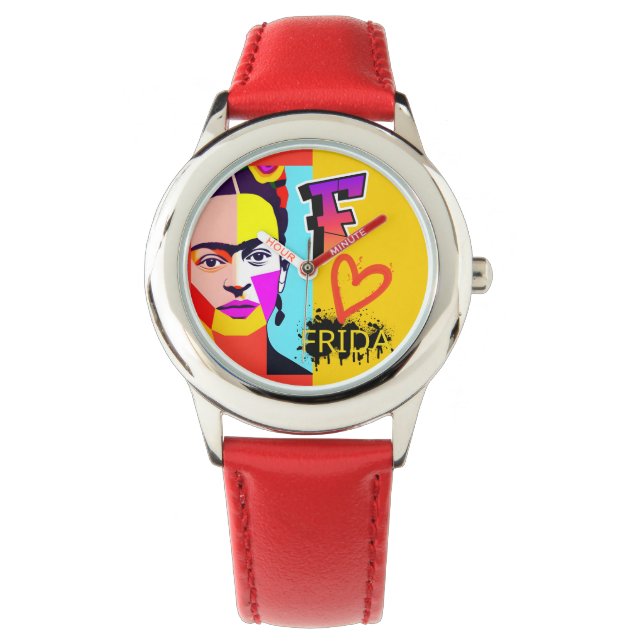 MONTRE FRIDA COLORÉ (devant)