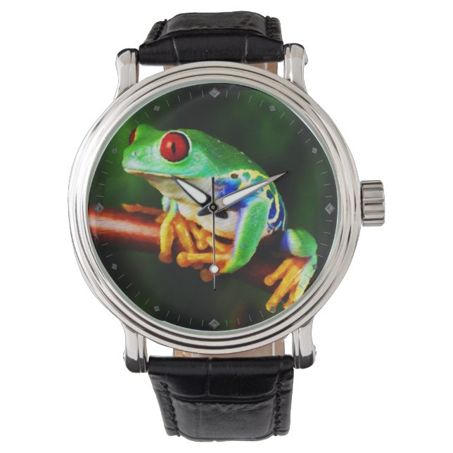 Montre Frog 1 Options de surveillance et de numérotation (devant)