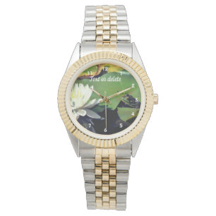 Montre Frog Amiring Water Lily Personalized