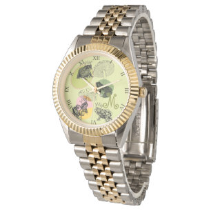 Montre Frogcore et Champignons Aiment Monogramme esthétiq