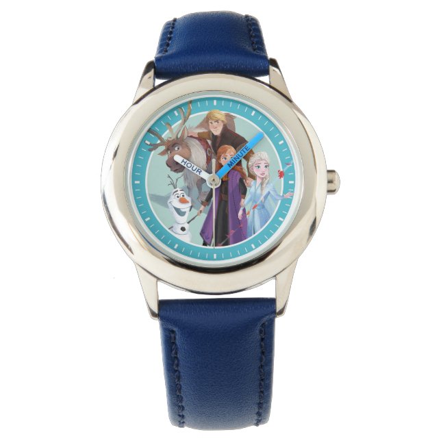 Montre Froid 2 : Anna, Elsa & Friends | Modifier (devant)