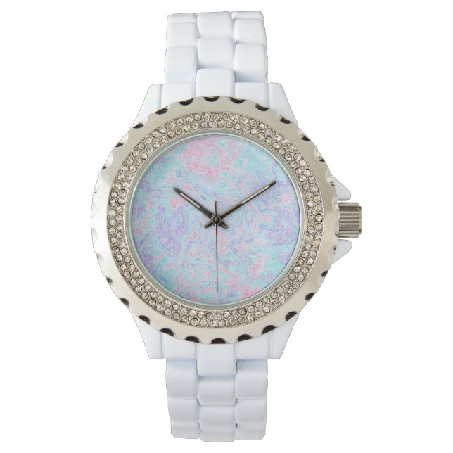 Montre Frottes de bonbons en coton (devant)