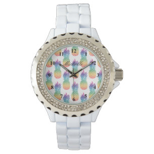 Montre Fruit d'ananas tropical motif femme