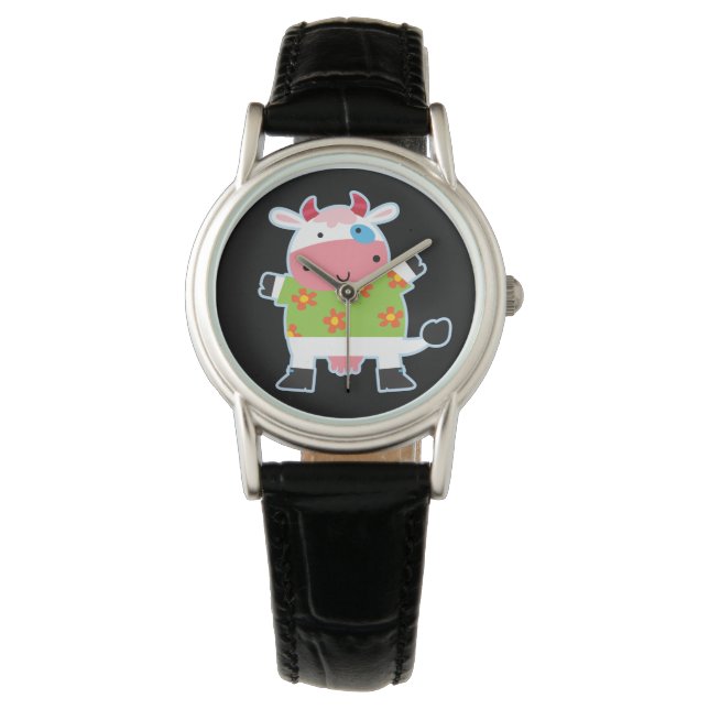 Montre Fun Hawaïen Chemise Cow (devant)