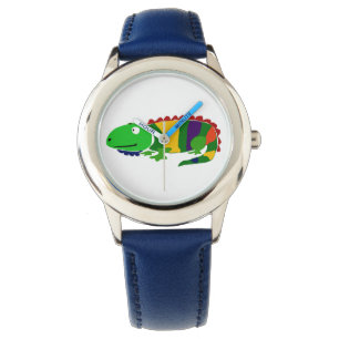 Montre Funky Primitive Art Iguana Watch