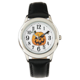 Montre Funny Halloween Citrouille