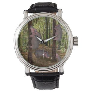 Montre Funny Hippopotames Koala-Wannabe