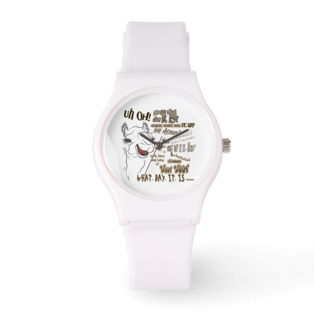 Montre Funny Hump Day Camel Watch (Recto)