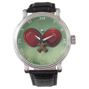 Montre Funny Ping Pong Table Tennis Paddle With Oval Ball