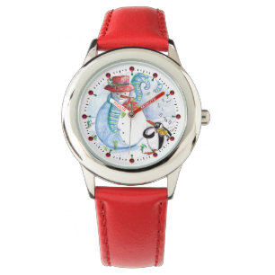 Montre FUNNY SNOWMAN AND PENGUIN's WINTER SERENADE