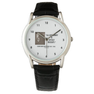 Montre G.K. Chesterton Tout Gouvernement Est Inutile