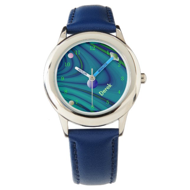 Montre Galaxie personnalisée (devant)